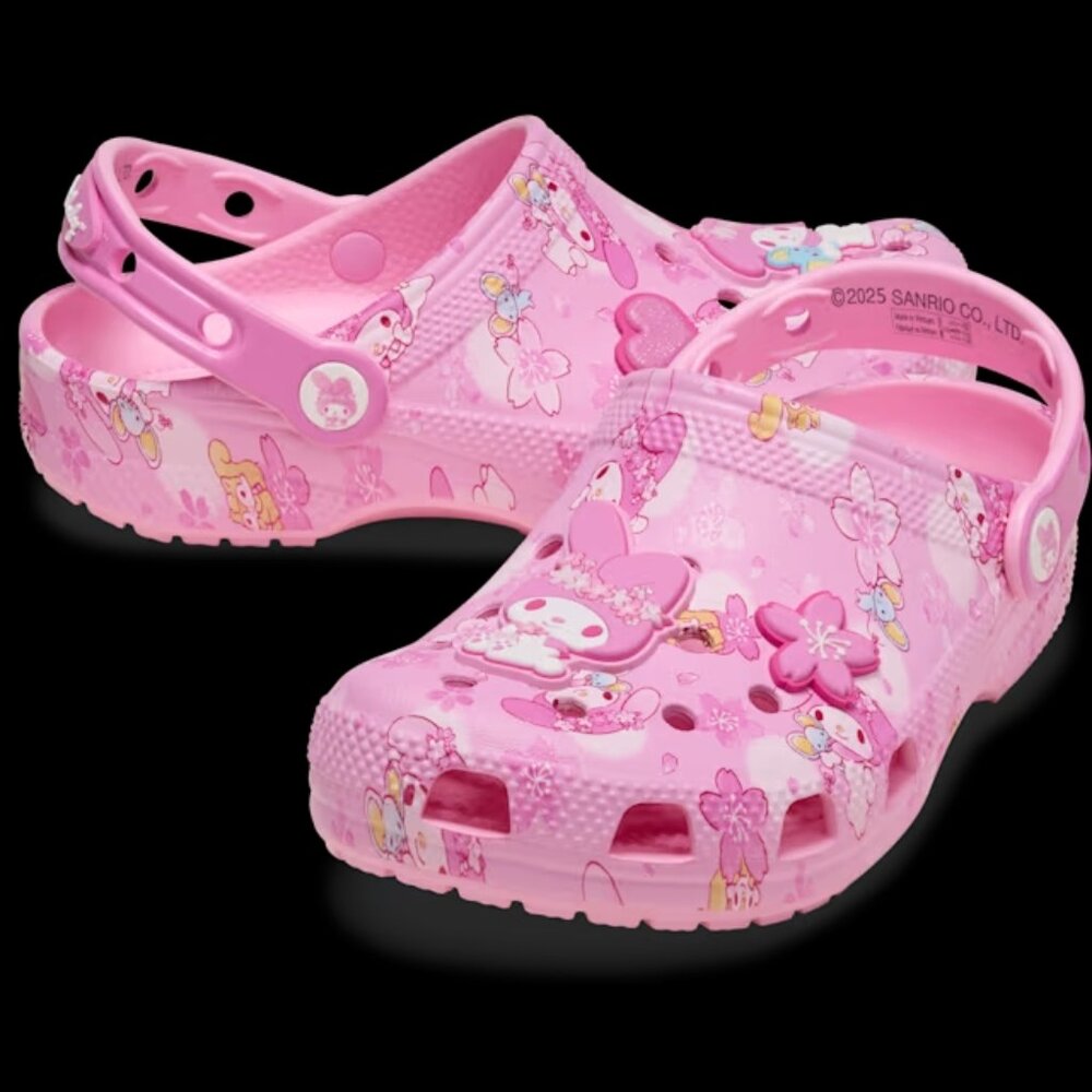 CROCS MY MELODY HELLO KITTY CLOGS